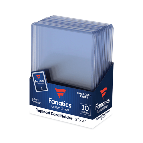 Fanatics 138pt Top Loader 10ct Pack (Extra Thick Card)