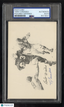 Tony Canadeo Signed Postcard Auto PSA DNA Authentic