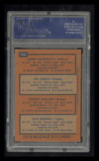 1978 Topps Jack Morris 703 PSA/DNA Rookie Pitchers Auto PSA AuthenticGraded Sports Cards