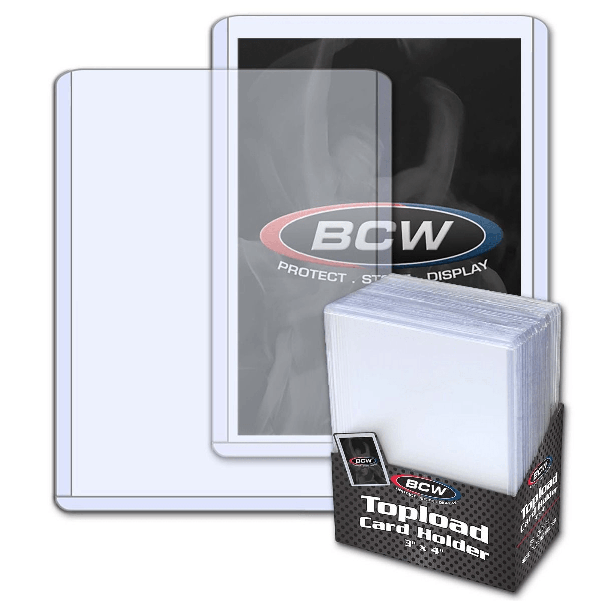 BCW Top Load Card Holder 35pt Standard 25ct Pack