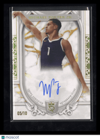2023 - 24 Topps Royalty Michael Porter Jr. SS - MP Superior Auto Gold 05/10Sports Cards