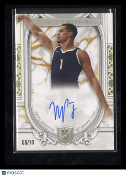 2023 - 24 Topps Royalty Michael Porter Jr. SS - MP Superior Auto Gold 05/10Sports Cards
