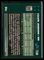 2007 Topps Chrome Calvin Johnson TC200 Refractor RCSports Cards