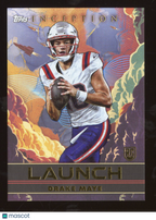2024 Topps Inception Drake Maye L - 2 Launch SP RCSports Cards