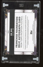 2024 Topps Inception Bo Nix FRA - BA Gold Auto RC RelicSports Cards