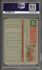 1959 Topps Red Schoendienst 480 Hand Signed Auto PSA DNA AuthenticGraded Sports Cards