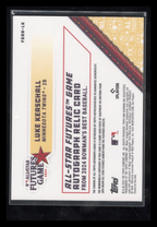 2024 Bowman's Best Luke Keaschall FGR - LK Purple Futures Game Relic Auto 024/250Sports Cards
