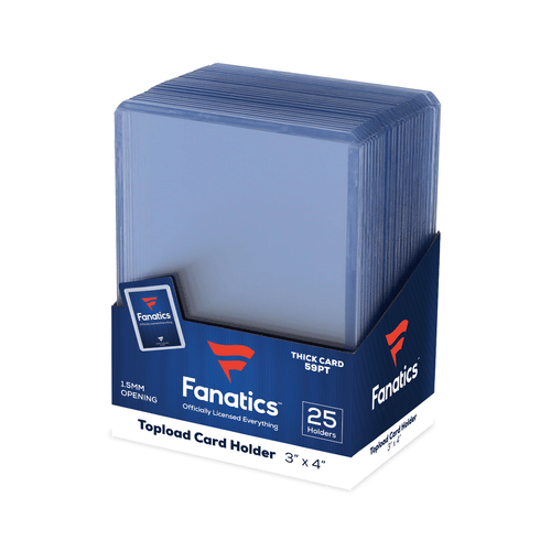 Fanatics 59pt Top Loader 25ct Pack (Thick Card)