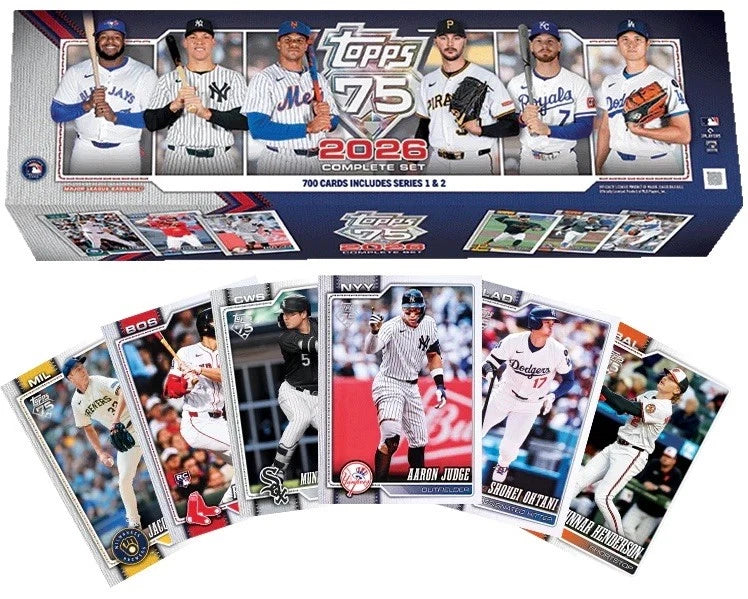 2026 Topps Complete Sets Baseball Hobby Baseball Box