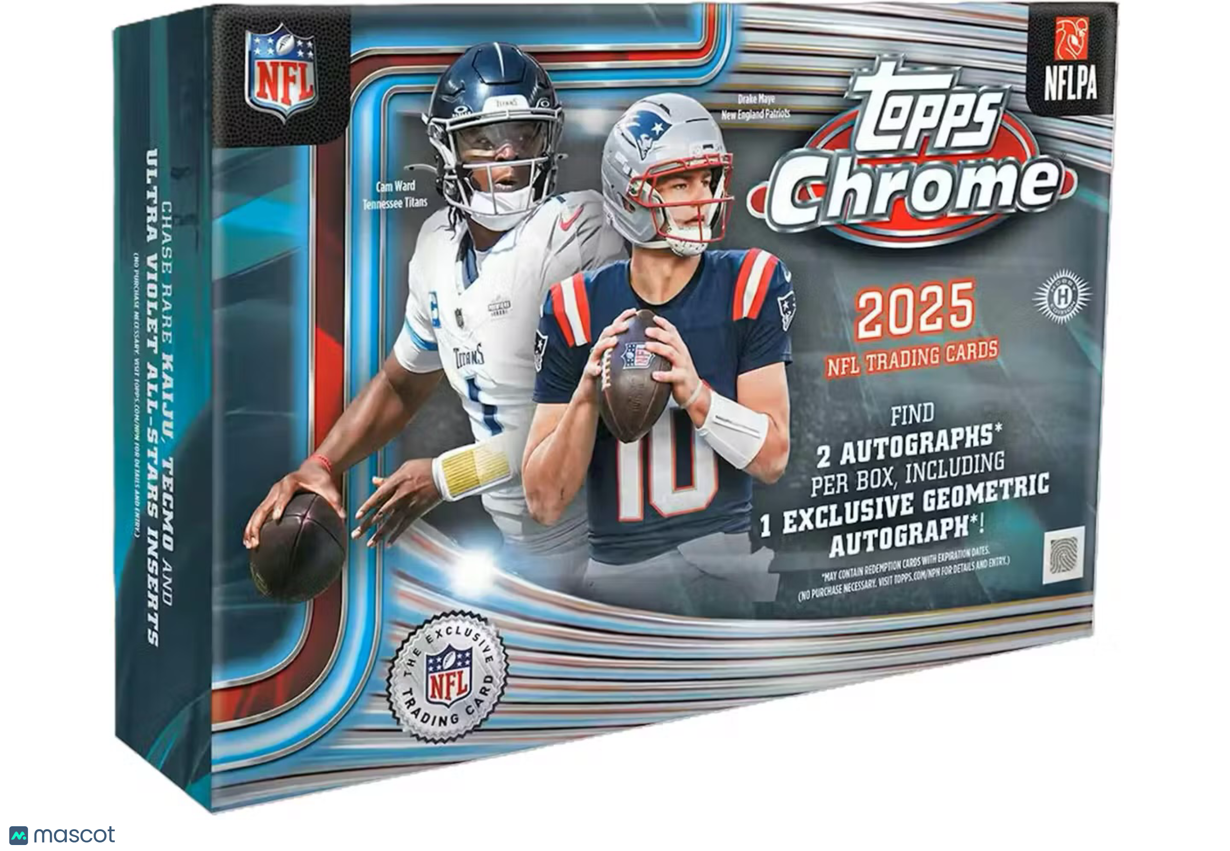 2025 Topps Chrome Football Breakers Delight Box