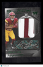 2025 Panini Black Football Jaylin Lane RKPA - JLE Rookie Patch Auto Emerald 14/25Sports Cards