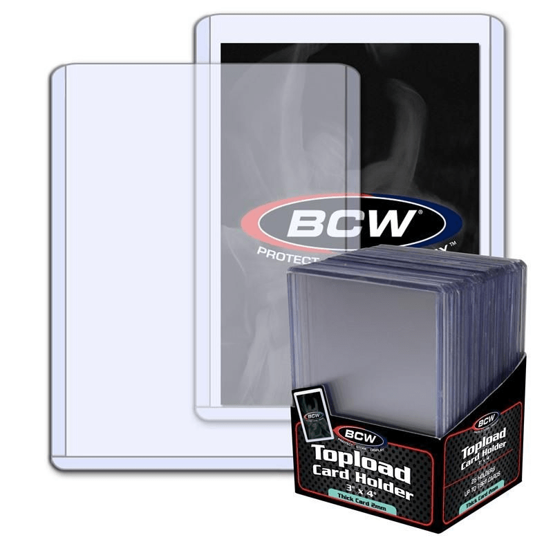 BCW 2mm Top Loader (79pt) 25ct Pack