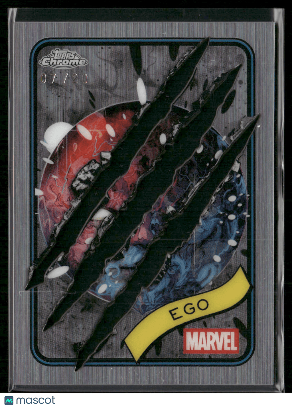 2025 Topps Chrome Marvel Ego Wolverine Clawed 07/20 55Non - Sports Cards