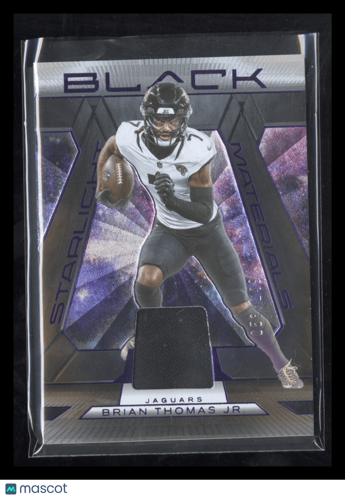 2025 Panini Black Starlight Materials Patch Brian Thomas Jr. SMA - BTH Royal /149Sports Cards Main image