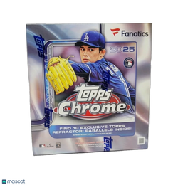 2025 Topps Chrome Baseball Fanatics Exclusive Mega Box