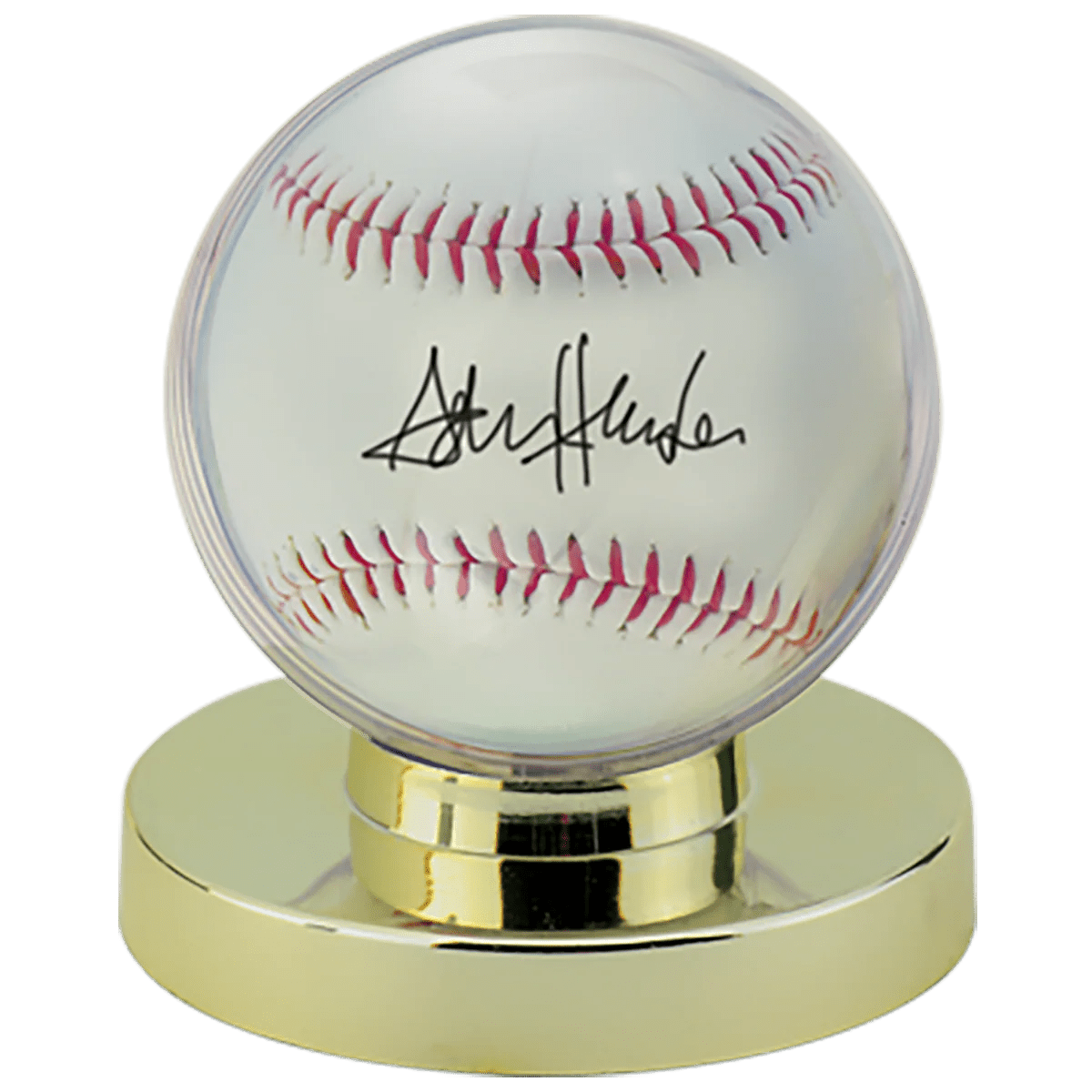 Baseball Globe Display with Gold Base | Laich Industries Collectible Display