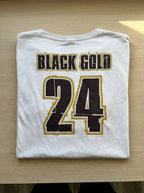 Black Gold Sports Cards “24” Gray Tee