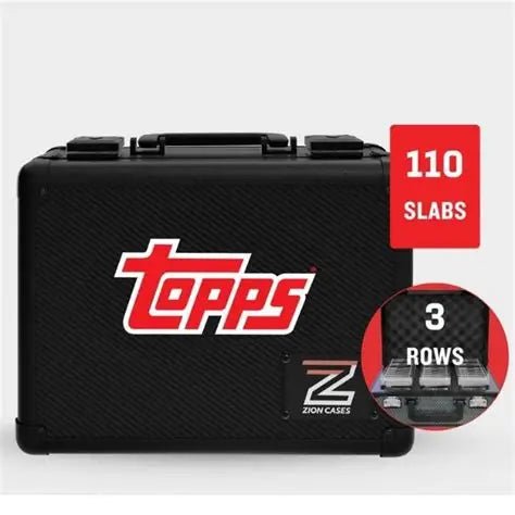 Topps x Zion 3 - Row Slab Case | TSA Locks + Precision Foam (110 Slabs)