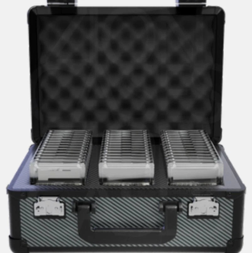Topps x Zion 3-Row Slab Case | TSA Locks + Precision Foam (110 Slabs) Secondary image