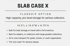 Topps x Zion 3 - Row Slab Case | TSA Locks + Precision Foam (110 Slabs)