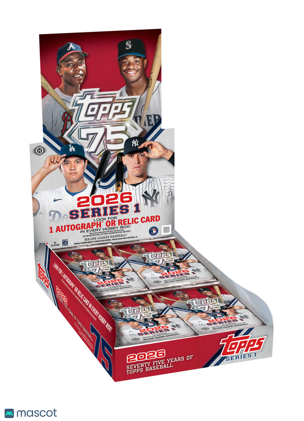 2026 Topps Series 1 Baseball Hobby Box