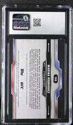 2025 Topps Chrome Sapphire UFC Marina Rodriguez 145 Green 02/75 CGC 9Graded Sports Cards