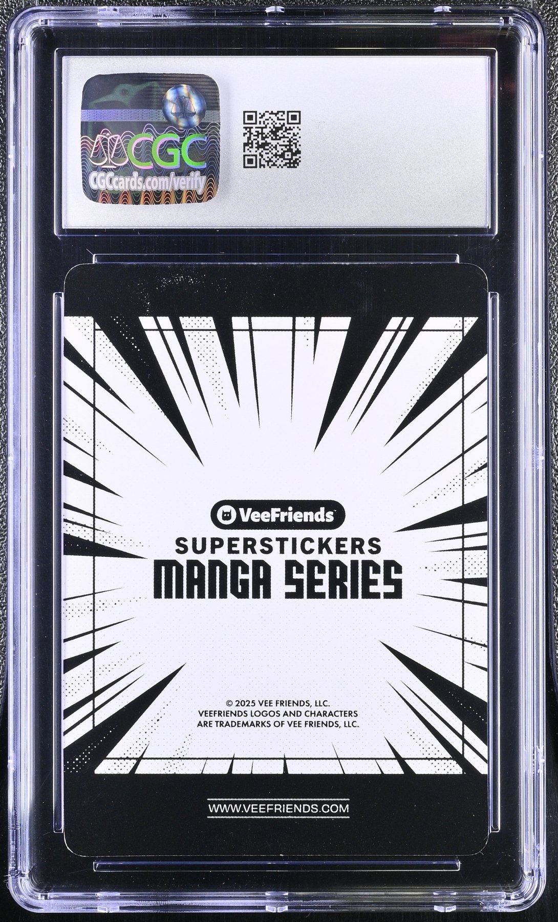 2025 VeeFriends Super Stickers Manga Series Gifted Gopher CGC 9.5 Secondary image