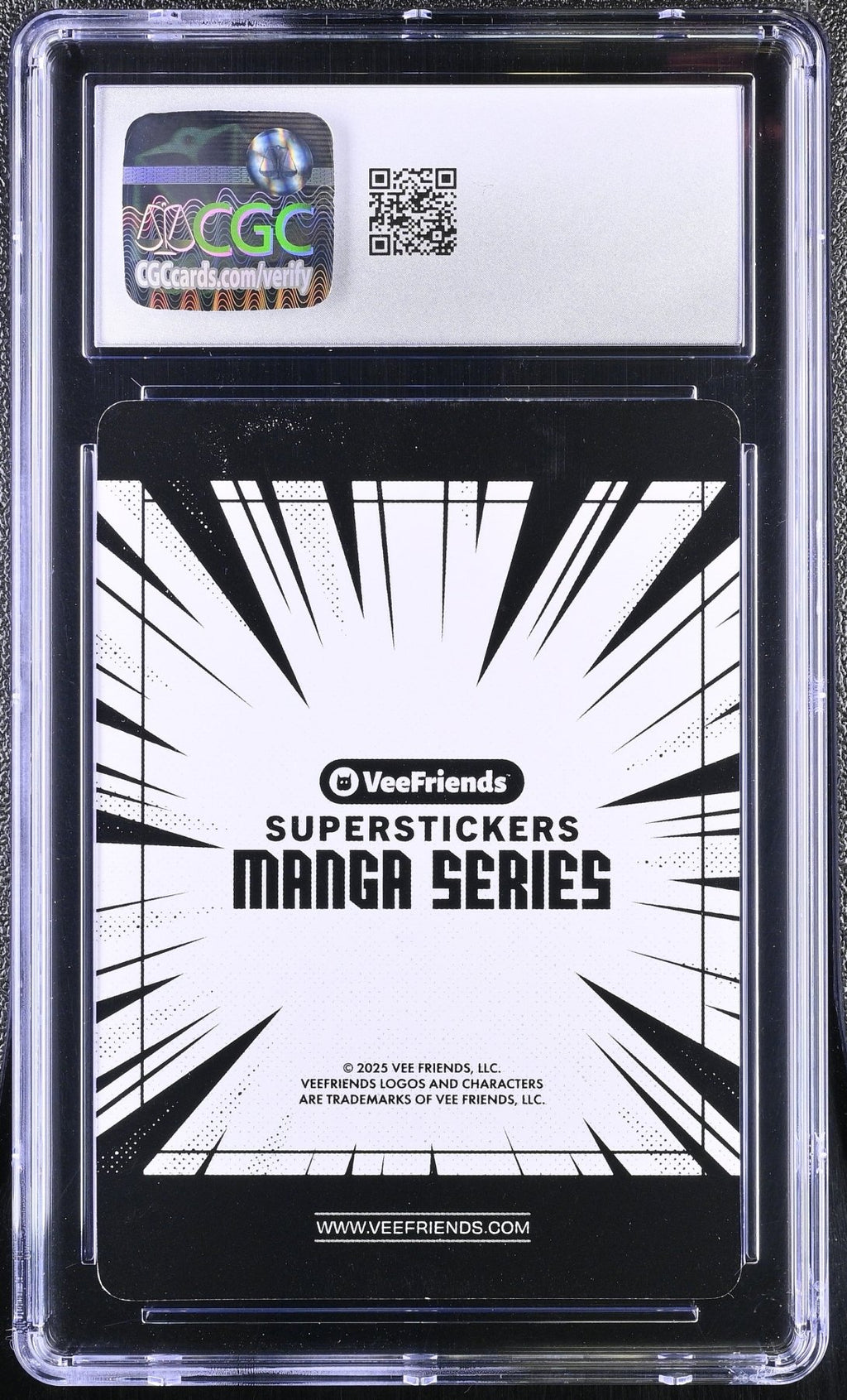 2025 VeeFriends Super Stickers Manga Series Gifted Gopher CGC 9.5Graded Sports Cards