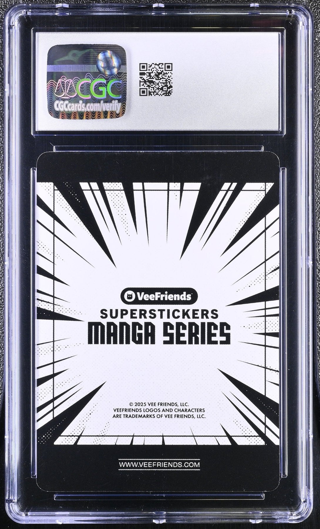 2025 VeeFriends Super Stickers Manga Series Hungry Hammerhead CGC 9.5Graded Sports Cards