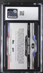 2025 Topps Chrome Sapphire UFC Michael Chandler 143 Green 59/75 CGC 10Graded Sports Cards
