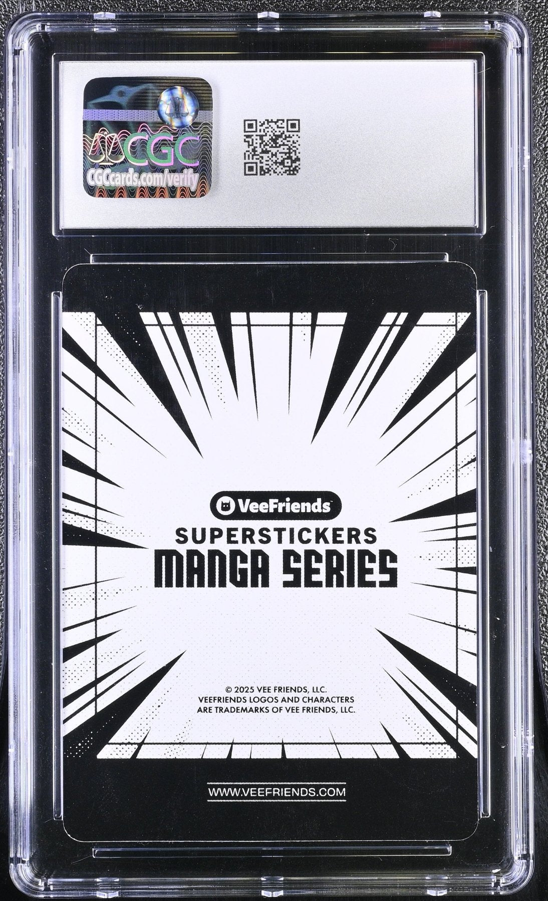 2025 Veefriends Super Stickers: Manga Benevolent Barn Owl CGC 9 Secondary image