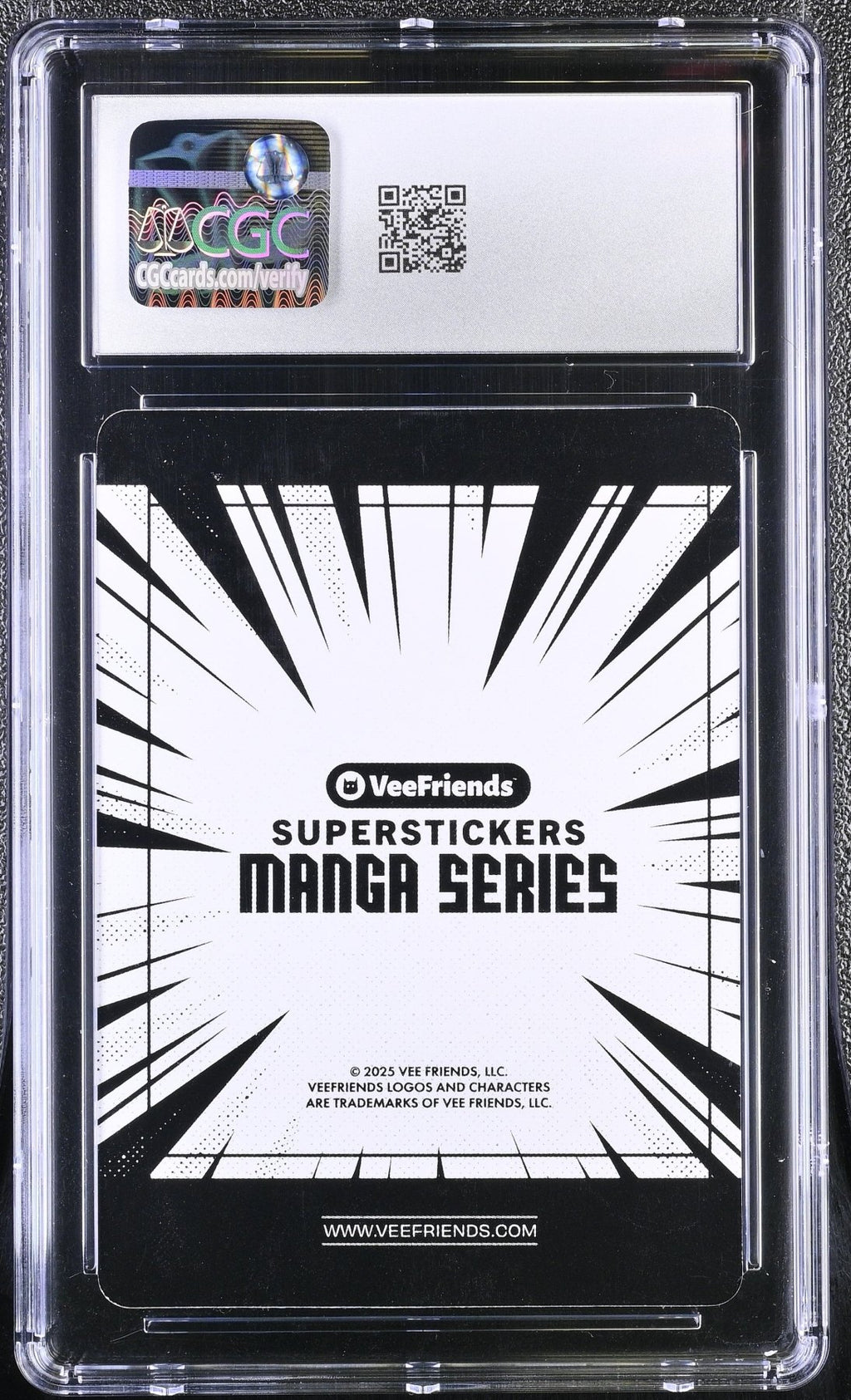 2025 Veefriends Super Stickers: Manga Benevolent Barn Owl CGC 9Graded Sports Cards