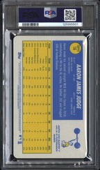 2019 Topps Heritage 1970 Topps Super Box Loaders Aaron Judge 16 PSA 9Graded Sports Cards