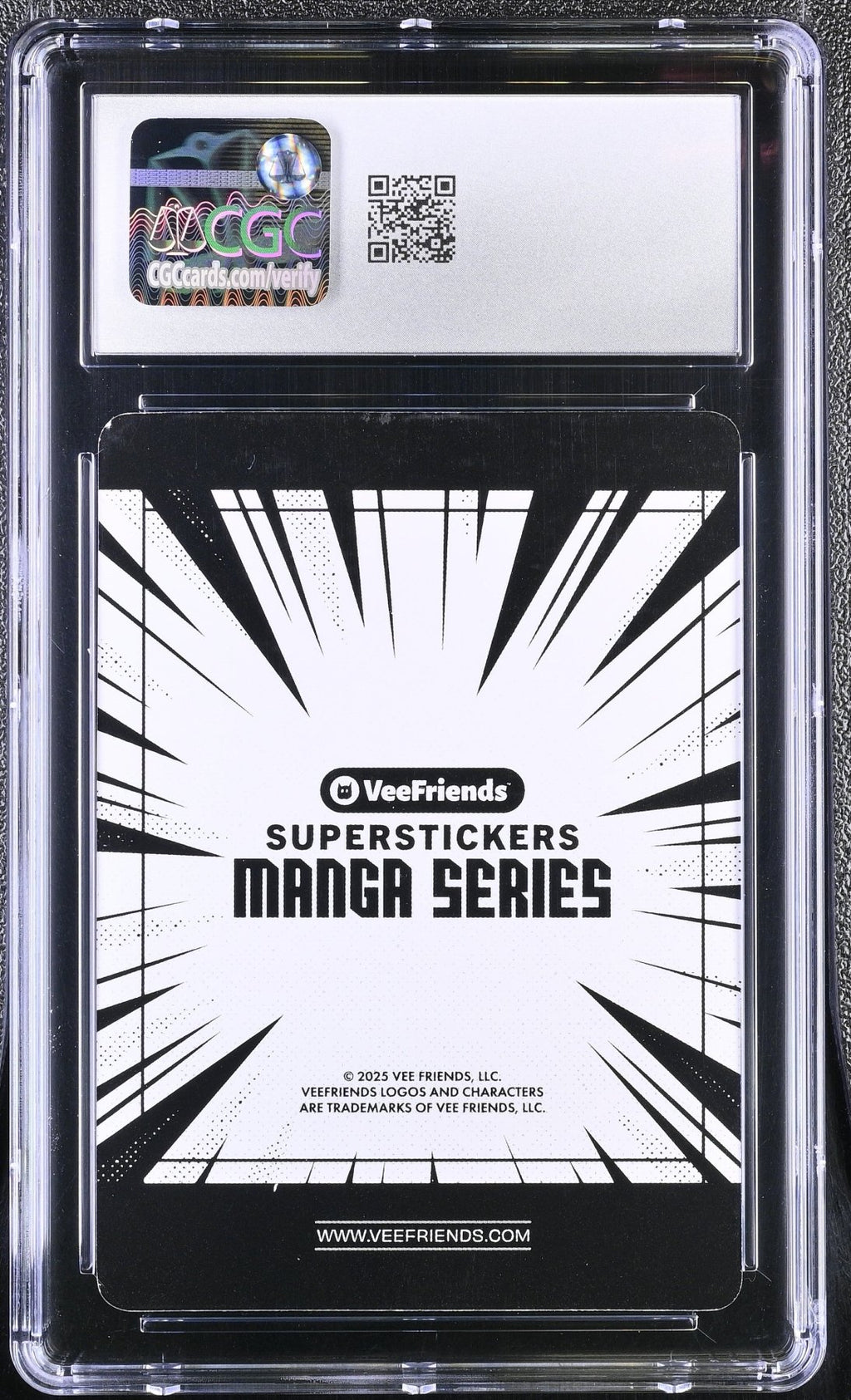 2025 Veefriends Super Stickers: Manga Helpful Hippo CGC 8Non - Sports Cards