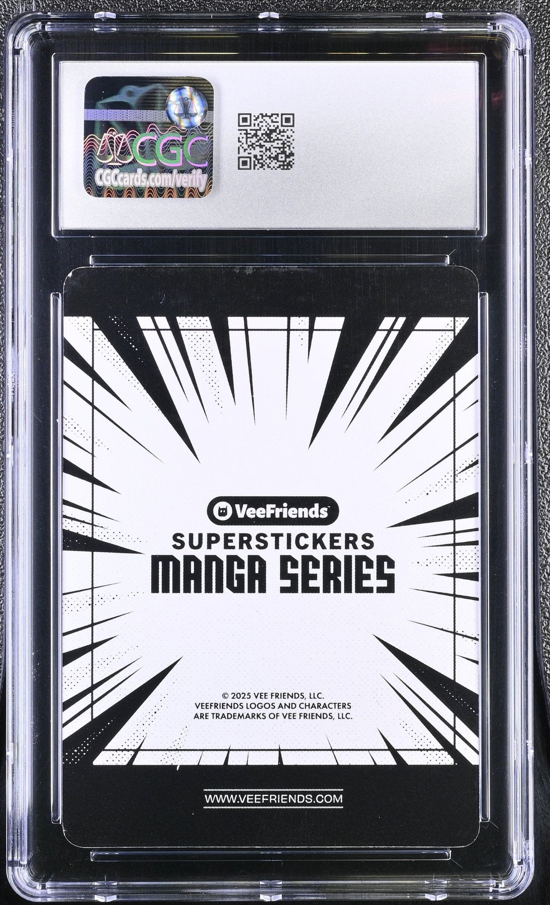 2025 Veefriends Super Stickers: Manga Helpful Hippo CGC 8Non - Sports Cards