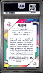 2024 - 25 Topps Finest UEFA Edmund Baidoo 158 Red Refractor RC Rookie 1/5 PSA 10Graded Sports Cards