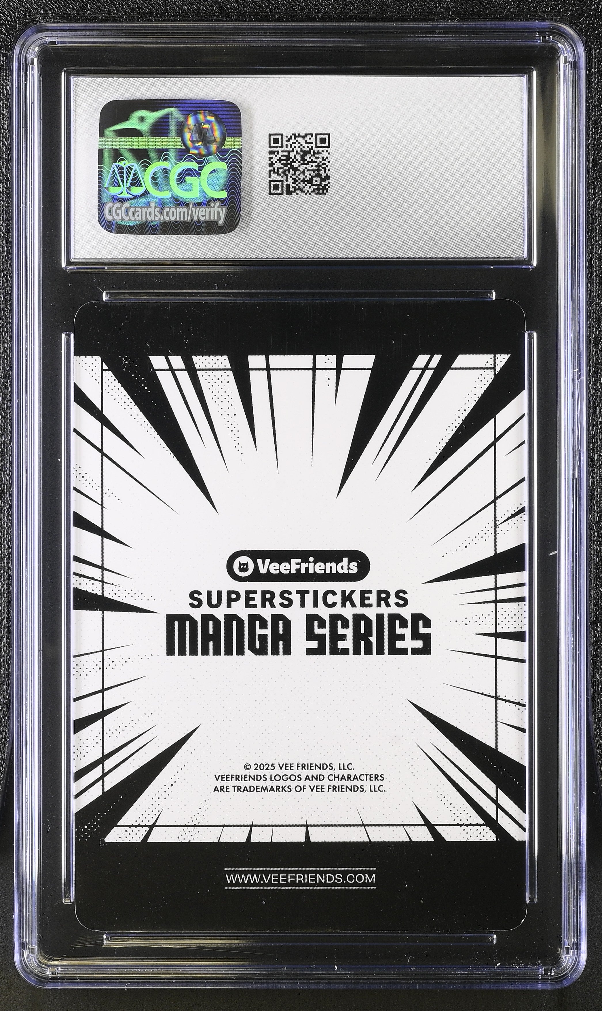 2025 Veefriends Super Stickers: Manga Genuine Giraffe Black