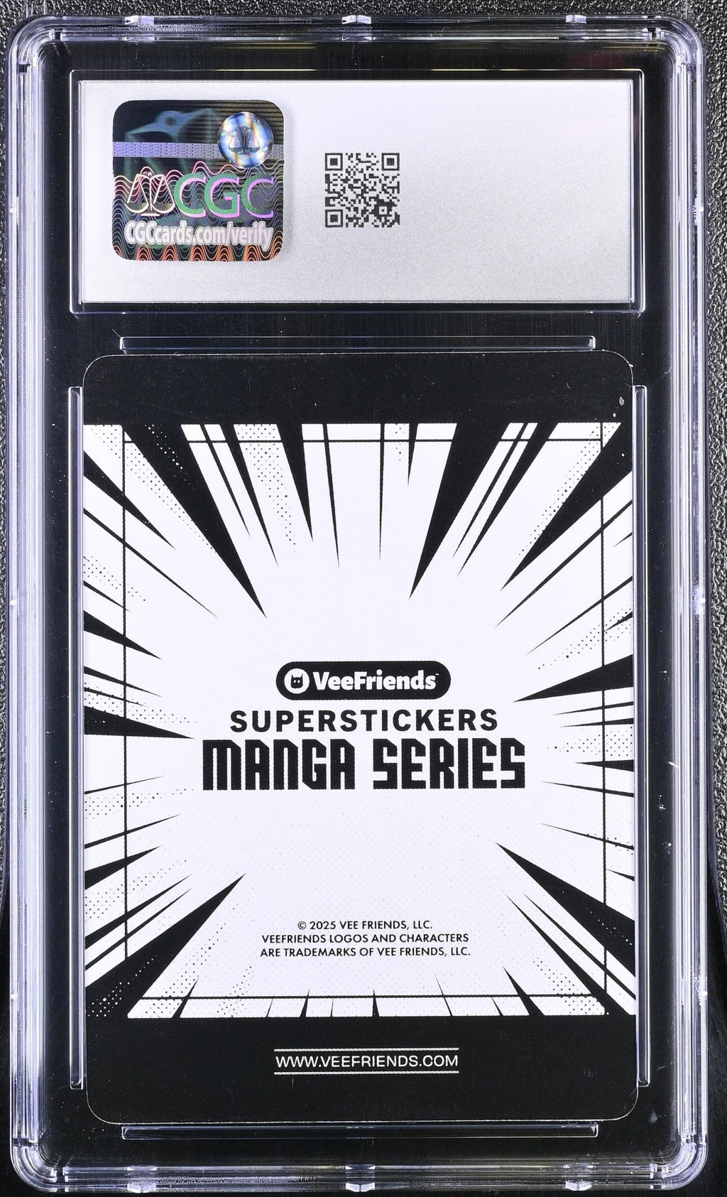 2025 Veefriends Super Stickers: Manga Fearless Fairy CGC 8Graded Sports Cards