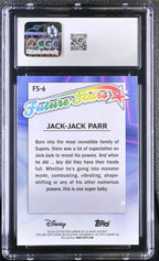 2024 Topps Disney Chrome Jack - Jack Parr Future Stars FS - 6 CGC 9Graded Non - Sports Cards