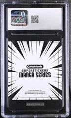 2025 Veefriends Super Stickers: Manga Willful Wizard Purple Splash /55 CGC 9Non - Sports Cards