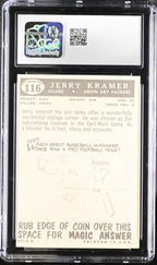 1959 Topps Jerry Kramer 116 RC Rookie CGC 6Graded Sports Cards