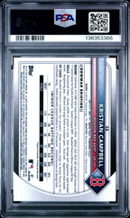 2025 Bowman Chrome Kristian Campbell 58 Gold Refractor 44/50 RC Rookie PSA 9Graded Sports Cards