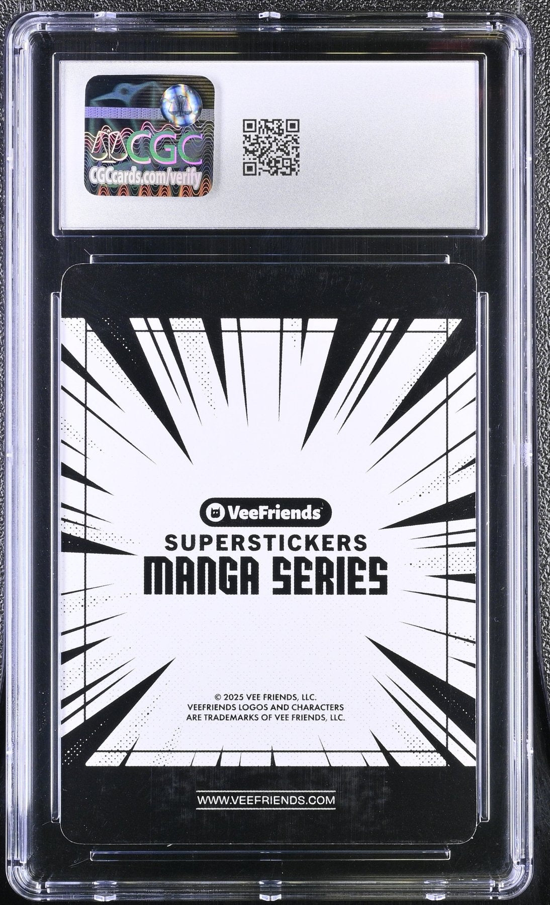 2025 Veefriends Super Stickers: Manga Dialed In Dog Manga Clouds /399 CGC 8.5 Secondary image