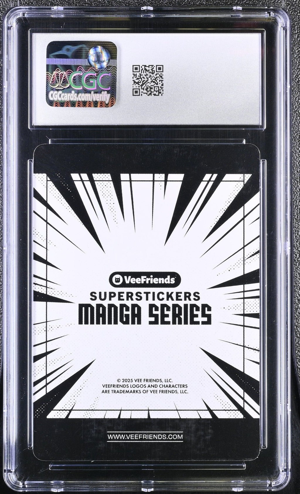 2025 Veefriends Super Stickers: Manga Dialed In Dog Manga Clouds /399 CGC 8.5Graded Sports Cards
