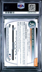 2025 Bowman Chrome Shotaro Morii BCP - 170 Purple Geometric 1st Bowman /250 PSA 9Graded Sports Cards