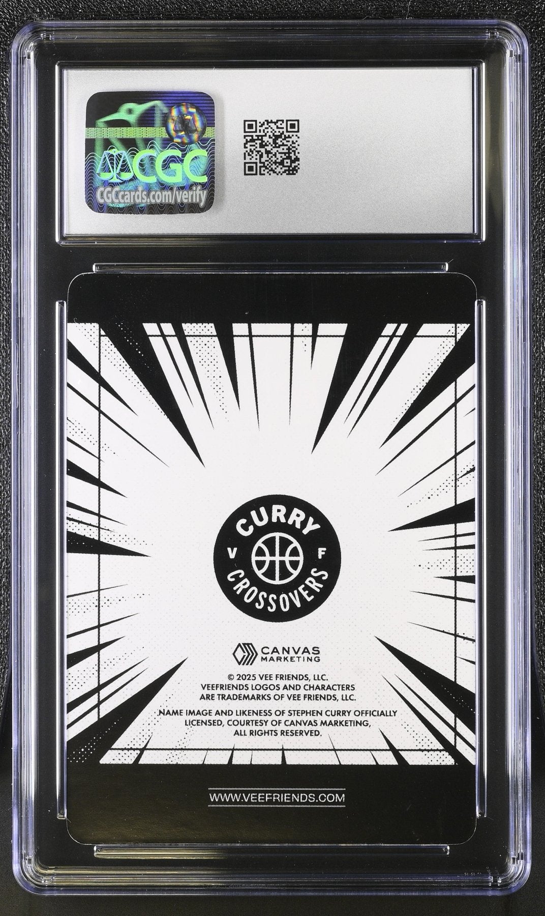 2025 Veefriends Super Stickers: Manga Bullish Bull Curry Crossovers CGC 9Graded Sports Cards