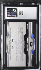 2025 Topps Chrome Sapphire UFC Iasmin Lucindo 130 Green CGC 10Graded Sports Cards