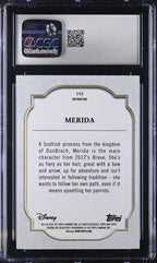 2024 Topps Chrome Disney Merida Refractor 143 CGC 9Non - Sports Cards