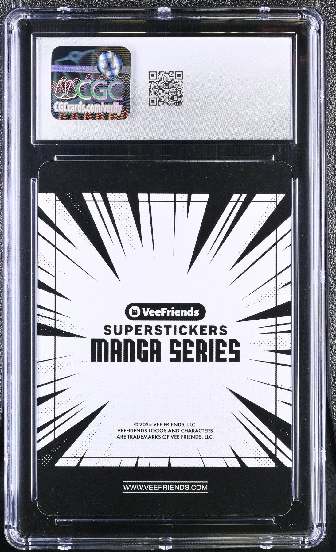 2025 Veefriends Super Stickers: Manga Tremendous Tiger /99 Green Splash CGC 10Non - Sports Cards
