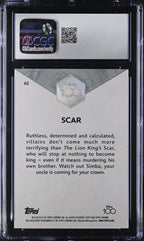 2023 Disney Chrome Disney 100 Scar 62 CGC 8.5Non - Sports Cards
